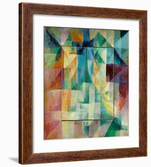 Window Picture, 1912-Robert Delaunay-Framed Giclee Print