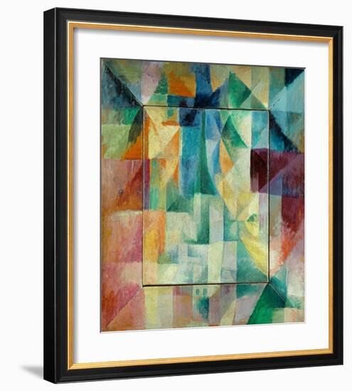 Window Picture, 1912-Robert Delaunay-Framed Giclee Print