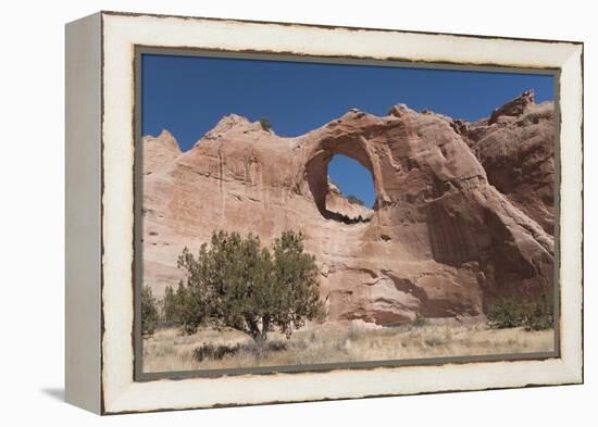 Window Rock Navajo Tribal Park, Arizona, United States of America, North America-Richard Maschmeyer-Framed Premier Image Canvas