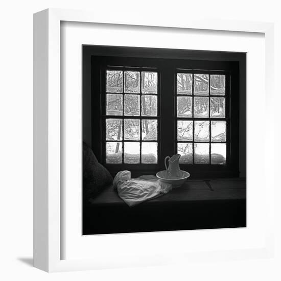 Window Seat Blizzard-Tom Artin-Framed Art Print