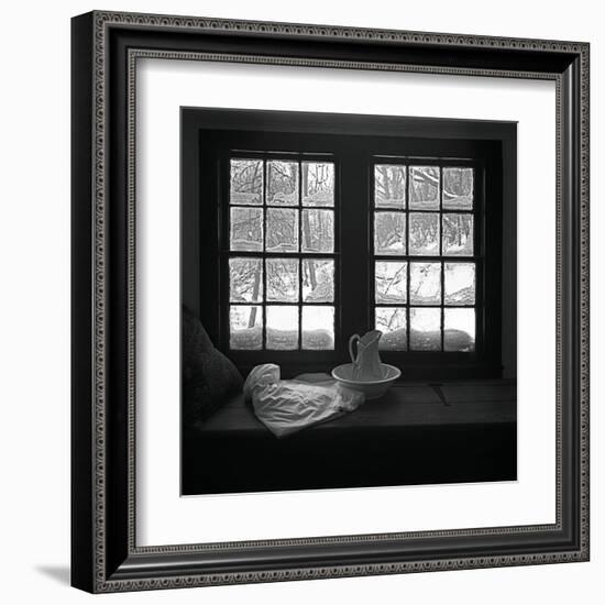 Window Seat Blizzard-Tom Artin-Framed Art Print