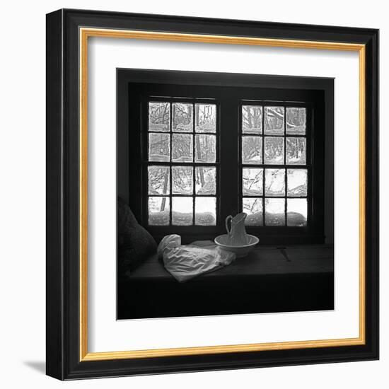 Window Seat Blizzard-Tom Artin-Framed Art Print