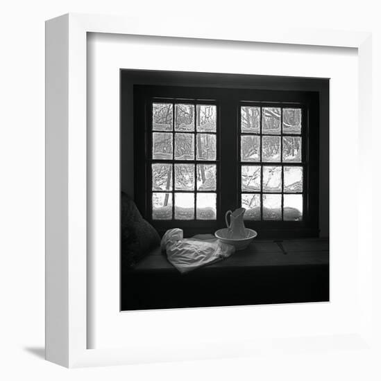 Window Seat Blizzard-Tom Artin-Framed Art Print
