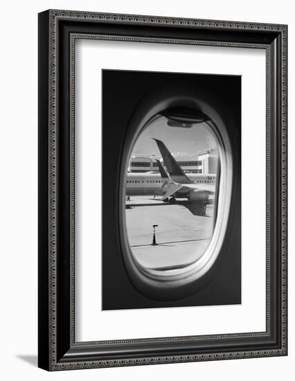 Window Seat Denver B W-Steve Gadomski-Framed Photographic Print