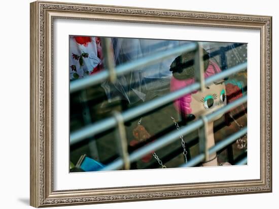 Window Shopping NYC-null-Framed Photo