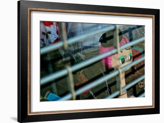 Window Shopping NYC-null-Framed Photo