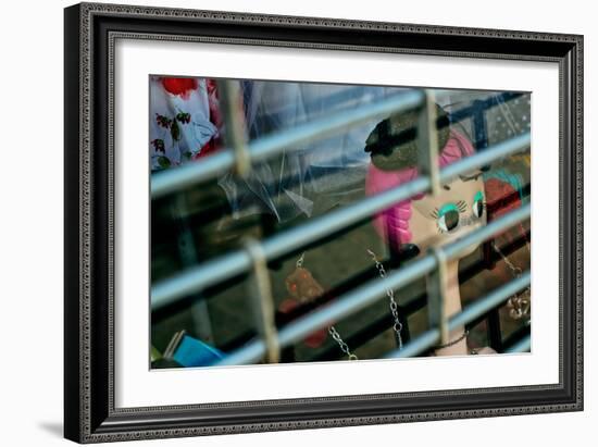 Window Shopping NYC-null-Framed Photo