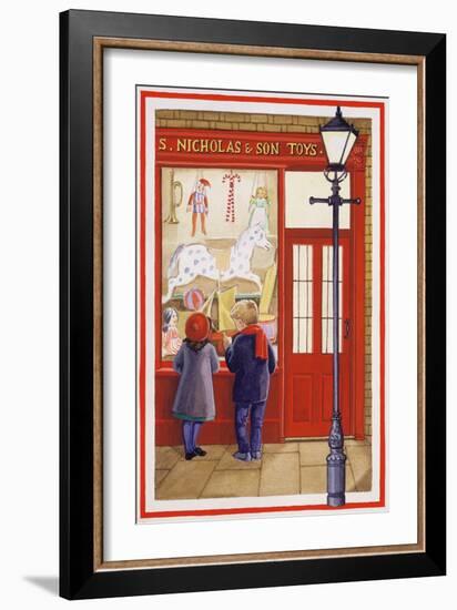 Window Shopping-Lavinia Hamer-Framed Premium Giclee Print