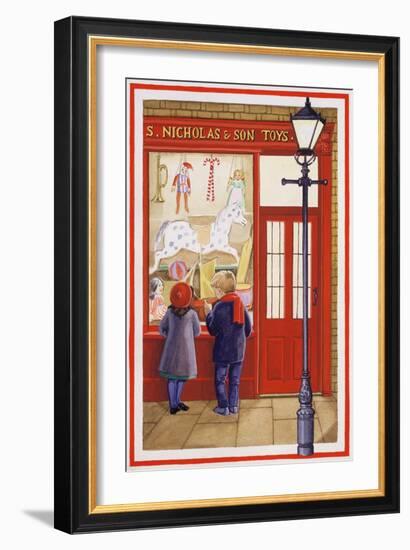 Window Shopping-Lavinia Hamer-Framed Premium Giclee Print