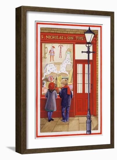 Window Shopping-Lavinia Hamer-Framed Giclee Print