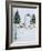 Window Sill Decorated for Christmas-Miki Duisterhof-Framed Photographic Print