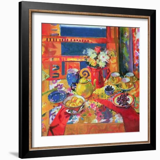 Window to Cannes-Peter Graham-Framed Giclee Print