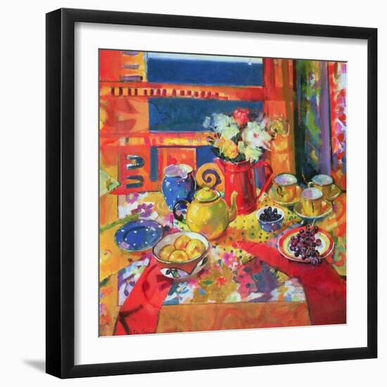 Window to Cannes-Peter Graham-Framed Giclee Print