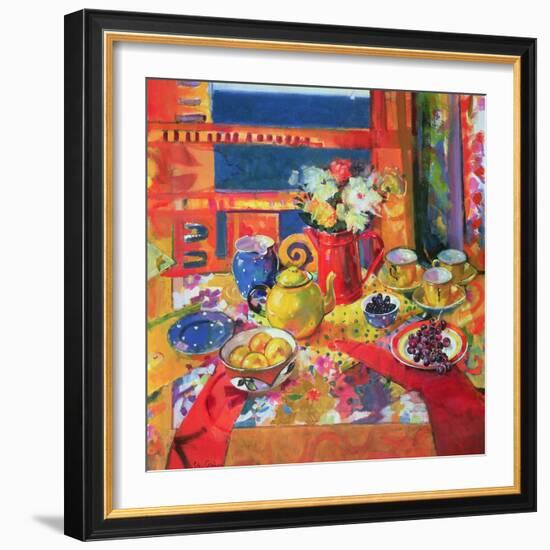 Window to Cannes-Peter Graham-Framed Giclee Print