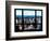 Window View, Hell's Kitchen District and Hudson River Views, Midtown Manhattan, New York-Philippe Hugonnard-Framed Photographic Print