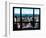 Window View, Hell's Kitchen District and Hudson River Views, Midtown Manhattan, New York-Philippe Hugonnard-Framed Photographic Print