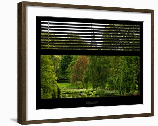 Window View of St James's Park Lake and Big Ben - London - UK - England - United Kingdom-Philippe Hugonnard-Framed Photographic Print