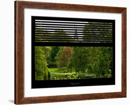 Window View of St James's Park Lake and Big Ben - London - UK - England - United Kingdom-Philippe Hugonnard-Framed Photographic Print