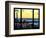 Window View, One World Trade Center (1WTC) at Sunset, Midtown Manhattan, New York-Philippe Hugonnard-Framed Photographic Print