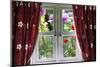 Window View onto Wild Summer Garden-MrEco99-Mounted Photographic Print