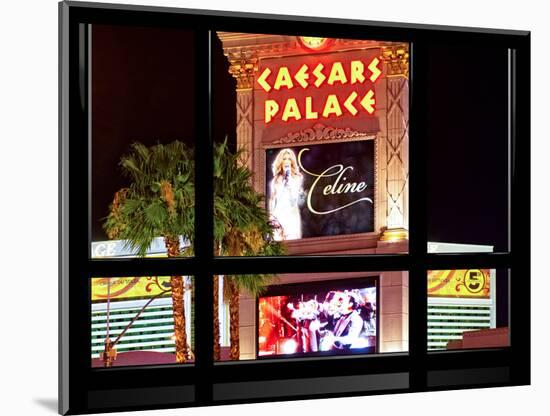 Window View, Special Series, Celine Dion, Caesars Palace, Las Vegas, Nevada, United States-Philippe Hugonnard-Mounted Photographic Print