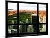 Window View, Special Series, Central Park, Sunset, Manhattan, New York City, United States-Philippe Hugonnard-Mounted Photographic Print