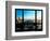 Window View, Special Series, Central Park, Sunset, Manhattan, New York, United States-Philippe Hugonnard-Framed Photographic Print