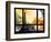 Window View, Special Series, Eiffel Tower at Sunset, Paris, France, Europe-Philippe Hugonnard-Framed Photographic Print