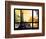 Window View, Special Series, Eiffel Tower at Sunset, Paris, France, Europe-Philippe Hugonnard-Framed Photographic Print