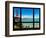 Window View, Special Series, Golden Gate Bridge, San Francisco, California, United States-Philippe Hugonnard-Framed Photographic Print