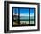 Window View, Special Series, Golden Gate Bridge, San Francisco, California, United States-Philippe Hugonnard-Framed Photographic Print