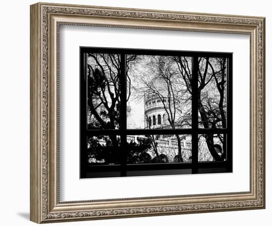 Window View, Special Series, Sacre-Cœur Basilica at Montmartre View, Paris-Philippe Hugonnard-Framed Photographic Print