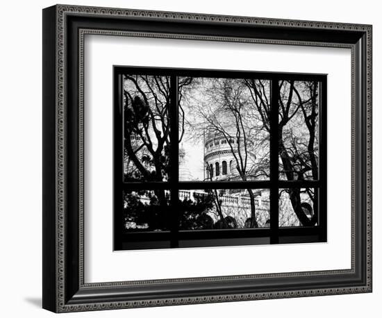 Window View, Special Series, Sacre-Cœur Basilica at Montmartre View, Paris-Philippe Hugonnard-Framed Photographic Print