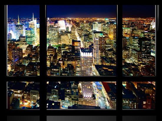 Window View Special Series Skyline By Night Manhattan New York City United States Photographic Print Philippe Hugonnard Art Com Window View Special Series Skyline By Night Manhattan New York City United States Photographic Print Philippe Hugonnard Art Com