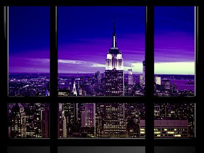 Window View Special Series Skyline Manhattan Purple Night New York United States Usa Photographic Print Philippe Hugonnard Art Com Window View Special Series Skyline Manhattan Purple Night New York United States Usa Photographic Print Philippe Hugonnard Art Com