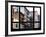 Window View, Special Series, Soho Building, Manhattan, New York City, United States-Philippe Hugonnard-Framed Photographic Print