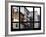 Window View, Special Series, Soho Building, Manhattan, New York City, United States-Philippe Hugonnard-Framed Photographic Print