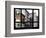 Window View, Special Series, Soho Building, Manhattan, New York City, United States-Philippe Hugonnard-Framed Photographic Print