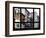 Window View, Special Series, Soho Building, Manhattan, New York City, United States-Philippe Hugonnard-Framed Photographic Print