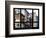 Window View, Special Series, Soho Building, Manhattan, New York City, United States-Philippe Hugonnard-Framed Photographic Print