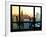 Window View, Special Series, Sunset, Empire State Building, Manhattan, New York, United States-Philippe Hugonnard-Framed Photographic Print