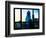 Window View, Special Series, Sunset Philly Skyscrapers View, Philadelphia, Pennsylvania, US, USA-Philippe Hugonnard-Framed Photographic Print