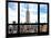 Window View, Special Series, Urban Skyline, Empire State Building, Midtown Manhattan, NYC-Philippe Hugonnard-Mounted Photographic Print