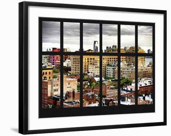 Window View - The Meatpacking District View - West Village - Manhattan - New York City-Philippe Hugonnard-Framed Photographic Print