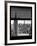 Window View with Venetian Blinds: New York Landscape-Philippe Hugonnard-Framed Photographic Print