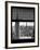 Window View with Venetian Blinds: New York Landscape-Philippe Hugonnard-Framed Photographic Print