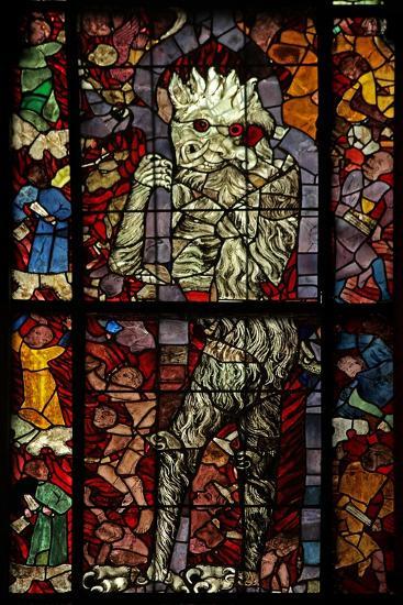 Window W16 Depicting a Scene from the Last Judgement: the Devil Attends ...