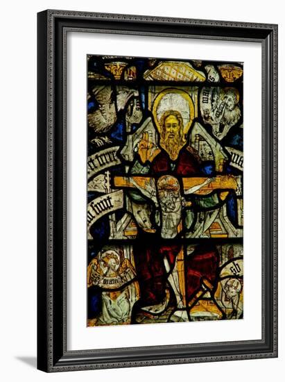 Window W24 Depicting the Trinity-null-Framed Giclee Print