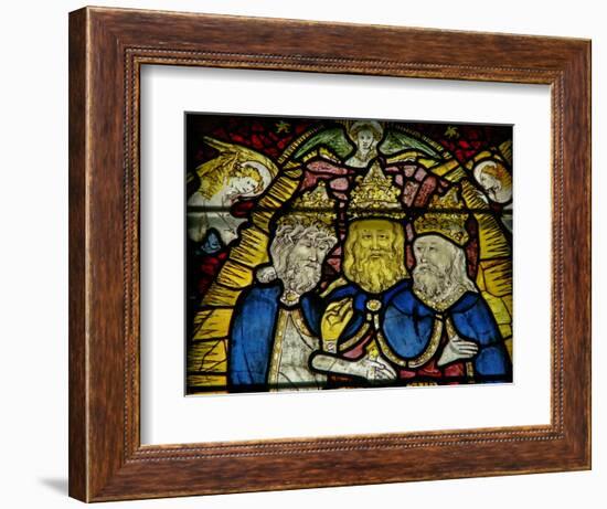 Window W25 Depicting the Trinity-null-Framed Giclee Print