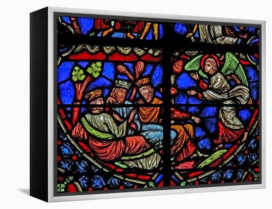 Window W3 Depicting the Magi are Warned in a Dream-null-Framed Premier Image Canvas